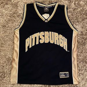 University of Pitt Men’s Retro Basketball Jersey